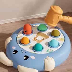 1pc Mallet Duck Whack-A-Mole Toy, Fun Interactive Game Toy, Early Education Toy For Kids Above 3 Years Old, Boys & Girls, Battery-Free